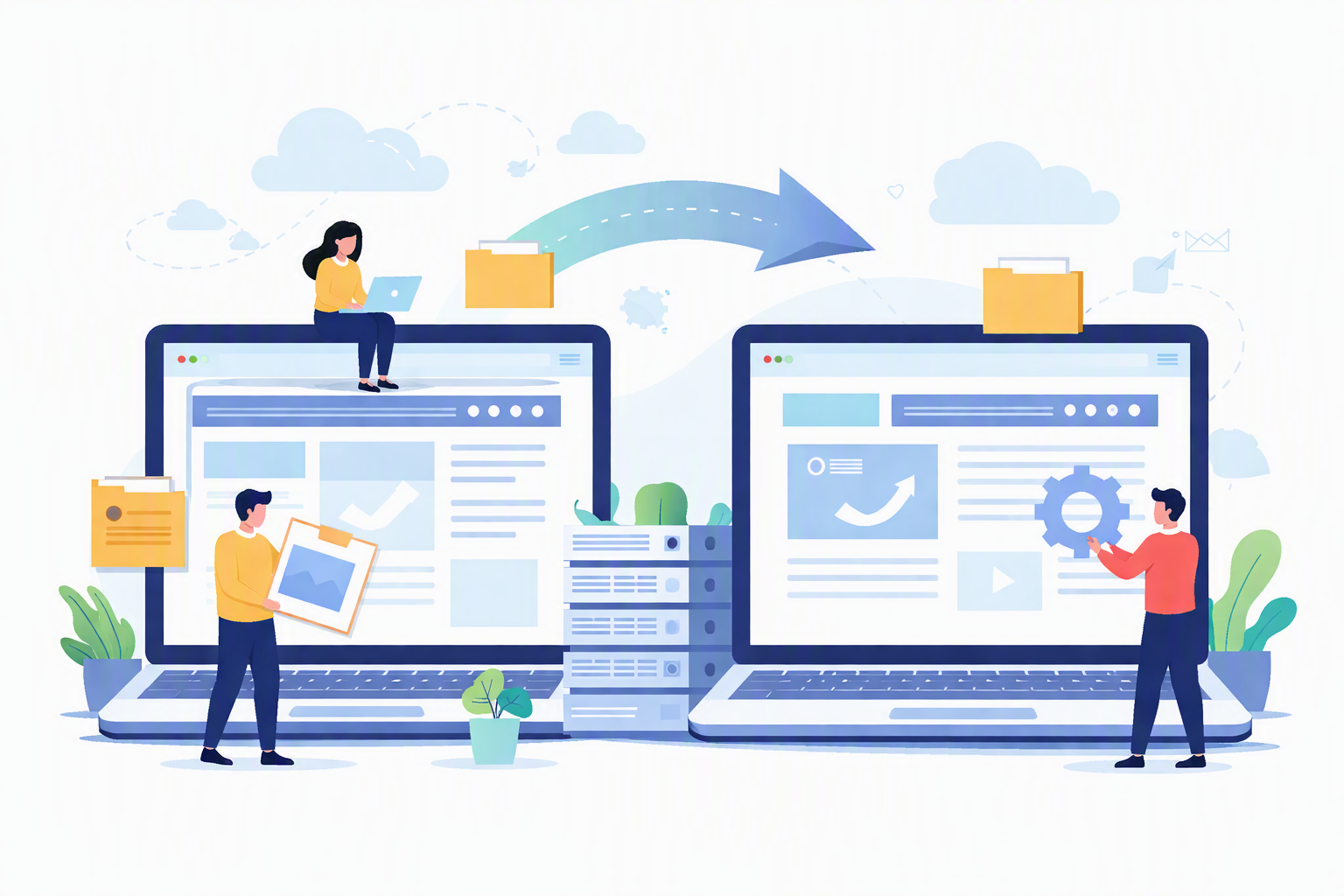 website migration service - How to Choose the Right Website Migration Service for Your Needs Image | 2T Development - Wordpress AI Plugins